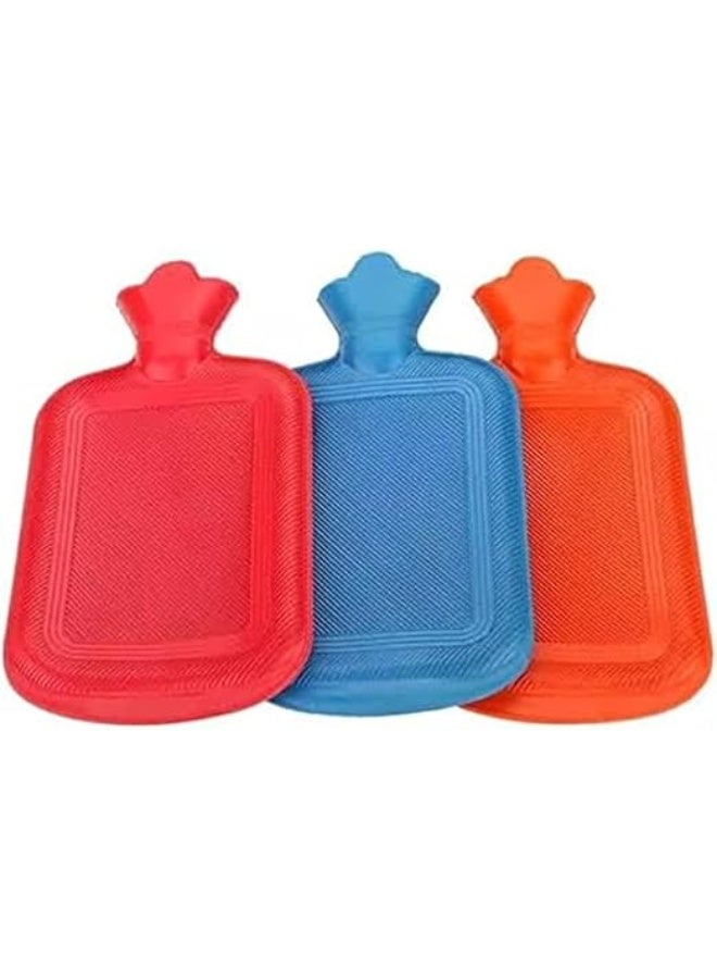 طقم قرب مياه ساخنة مكون من 3 قطع مع أغطية ناعمة، حقائب حرارية متينة ومقاومة للتسريب للاستخدام العائلي وتخفيف الآلام